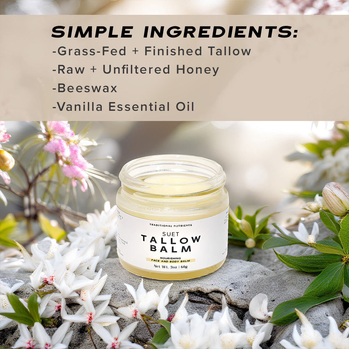 Vanilla Tallow Balm