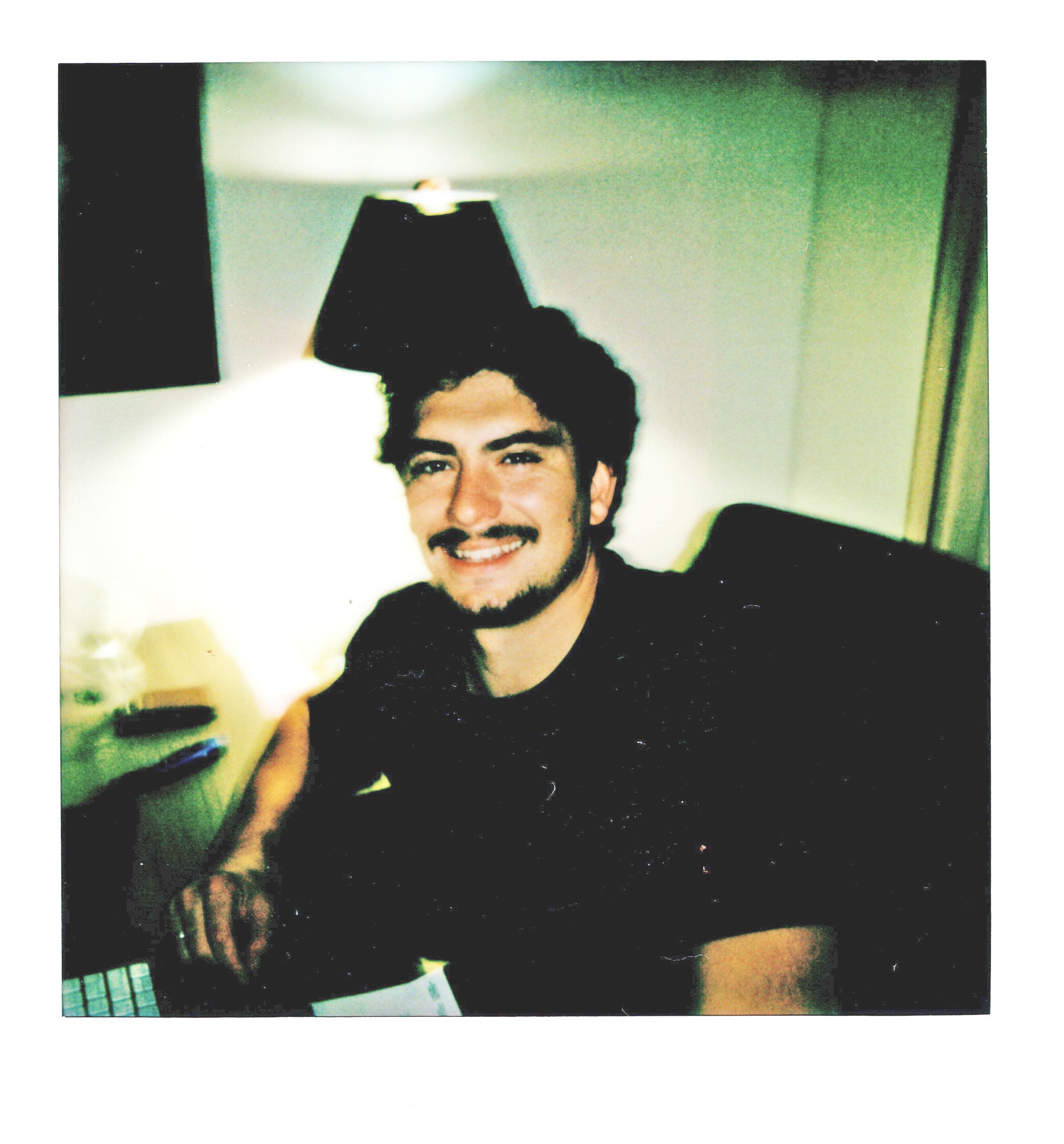 Polaroid portrait of Sean Cox, founder of Traditional Nutrients