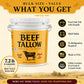 7LB Tub of Beef Tallow - BULK