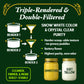 Bulk Grass Fed Beef Tallow 7.2lbs, Food Grade and Cosmetic Grade (1 gallon) 100% Grass-Fed & Grass-Finished Beef Suet Tallow, USDA Inspected