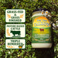 Grass Fed Beef Tallow, Grass Finished, Pure Beef Suet Tallow Fat 1.75lbs
