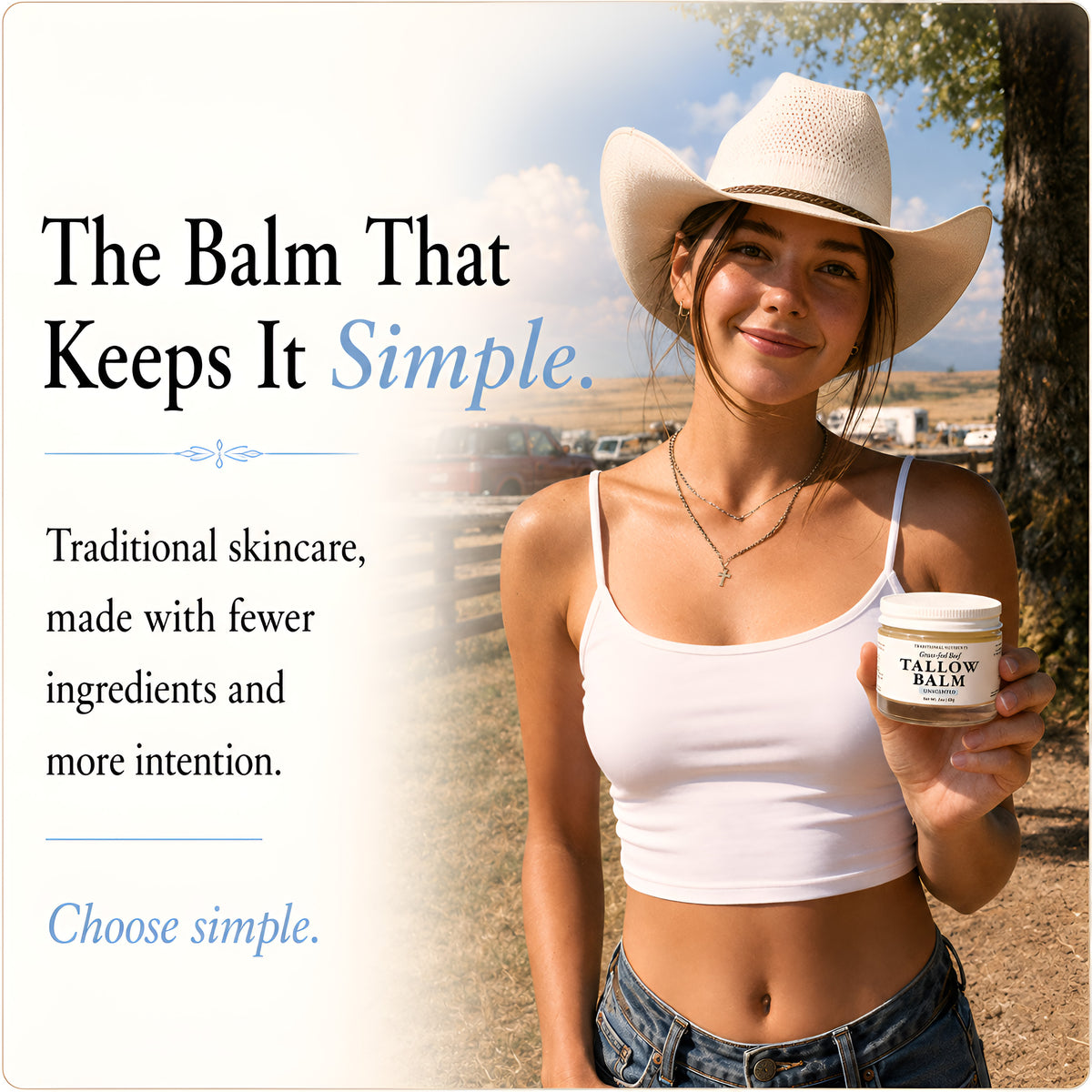 Unscented Tallow Balm
