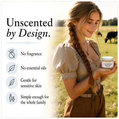 Unscented Tallow Balm
